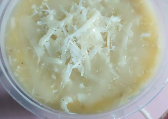 Resep Pisang susu lumer sehat yang Lezat Sekali