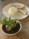 Sopa de frijoles negros
