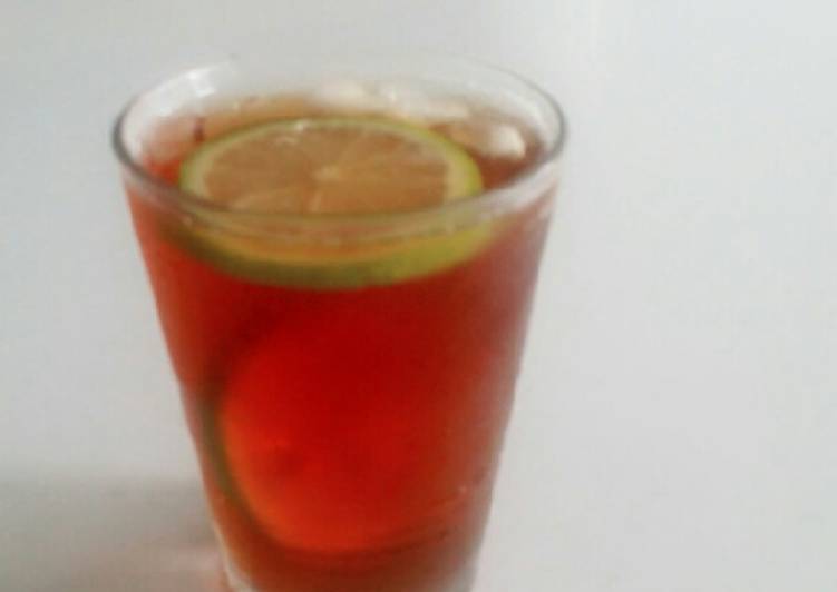 Resep Es lemon tea yang bikin betah