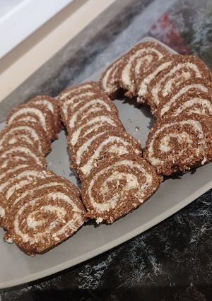 Kókusztekercs recept fotója