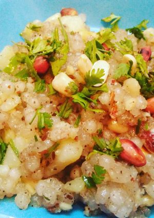 साबूदाना खिचड़ी रेसिपी मुख्य फोटो
