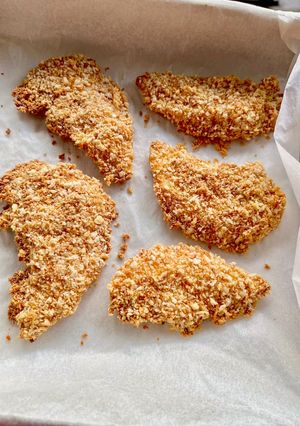 Foto resep Baked Chicken Katsu