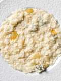 RISOTTO AL GIN, PERE E GORGONZOLA