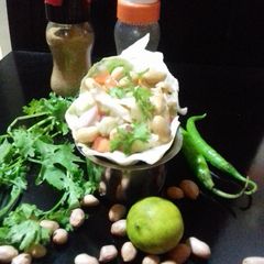 Garden peanut salad A picture of Garden peanut salad.