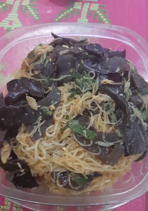 Foto resep Tumis soun jamur cabe hijau