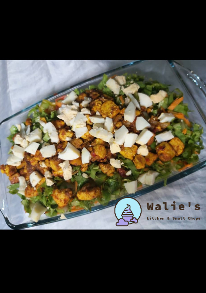 A picture of Tofu salad.