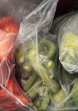 Una foto de Congelar verduras