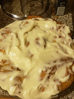 A picture of Pumpkin cinnamon rolls.