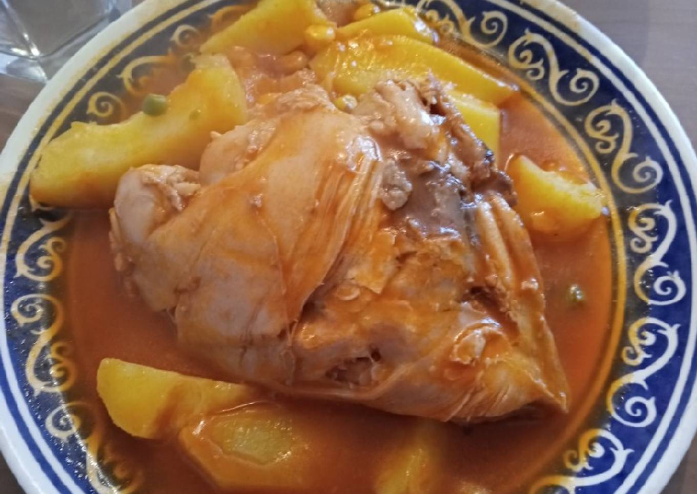 Estofado de pollo