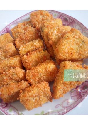 Foto resep Nugget tahu +ayam 🍗🐔