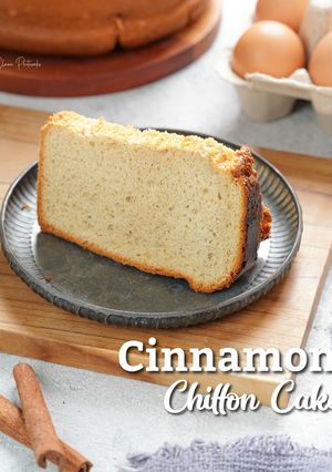 Foto resep Cinnamon Chiffon Cake