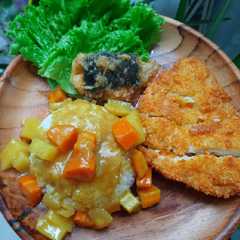 รูปของ Dory katsu with Japanese curry alakadar