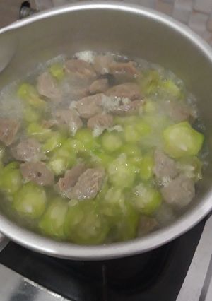 Foto resep Sayur bening oyong bakso
