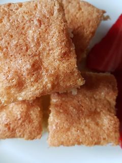 Una foto de Brownie de Coco