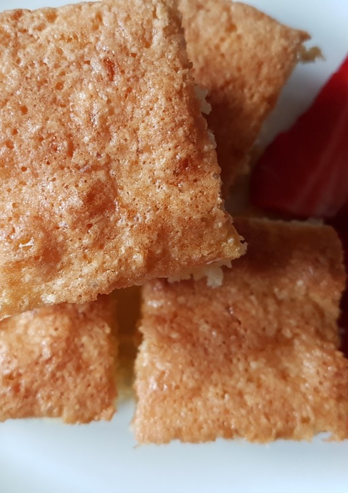 Una foto de Brownie de Coco