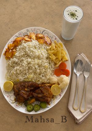 عکسی از دستور شویدپلو ماهیچه