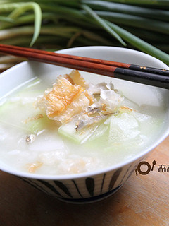 古早風味胡瓜小魚粥by戀戀家 的食譜成品照片