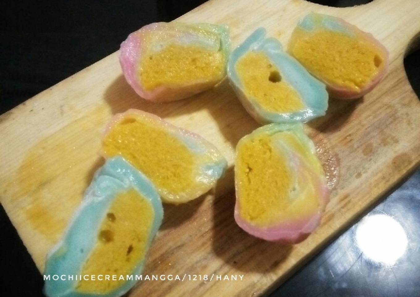 Resep Mochi ice cream mangga