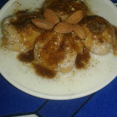 A picture of Oats bhalla chaat.