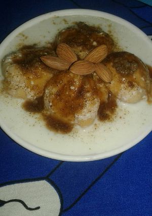 A picture of Oats bhalla chaat.