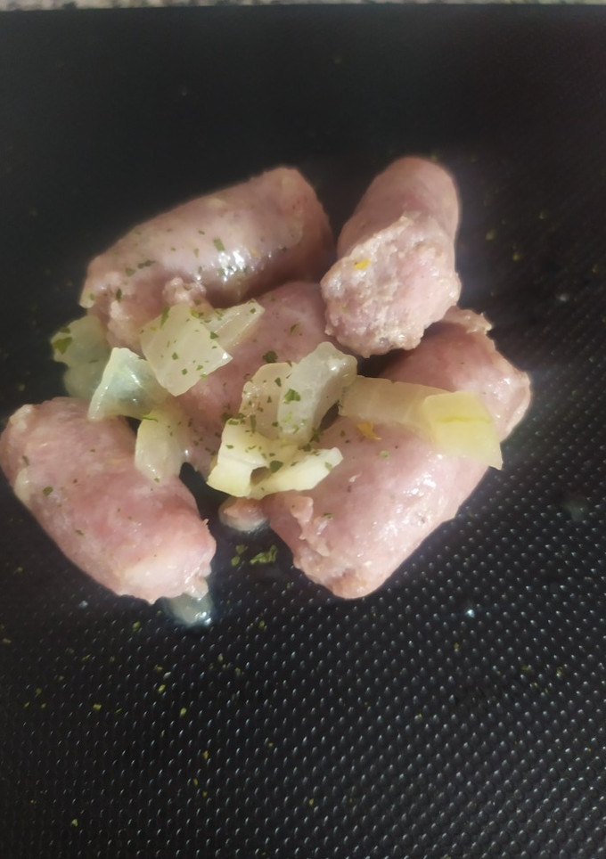 Una foto de Salchichas de vino