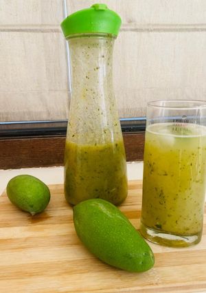 कैरी आम का पन्ना(kairi aam ka panna recipe in hindi) रेसिपी मुख्य फोटो