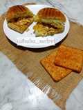 Roti bakar biskuit gurih mix keju