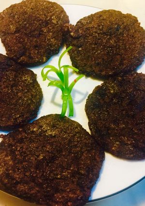 Hình của món Bánh cơm nếp đậu đen.