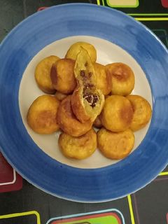 Foto resep Bola ubi isi coklat keju