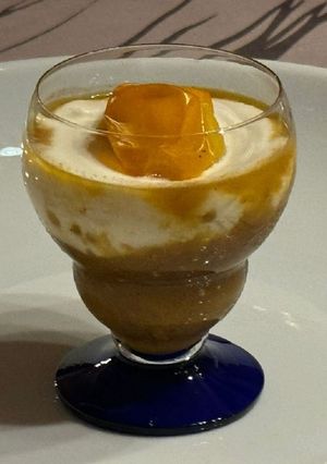 Une photo de Chutney de tomates cerise et mousse de feta (IG bas)