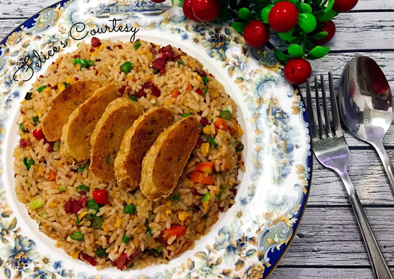 Yangchow Fried Rice Nonhalal Nasi Goreng Yangchow nonhalal