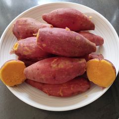 A picture of Steamed Yellow Sweet Potatoes.