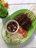 Sate daging sapi simpel pakai teflon