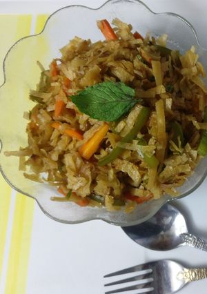 A picture of Roti noodles.