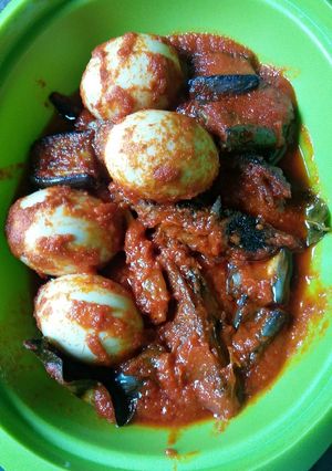 Foto resep 3 T (Telur Tongkol Terong) Balado