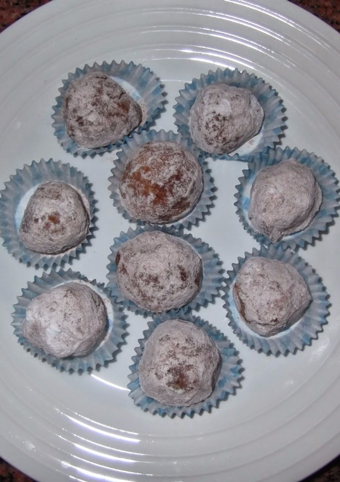 Una foto de Polvorones