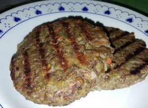 Una foto de Hamburguesas de lentejas