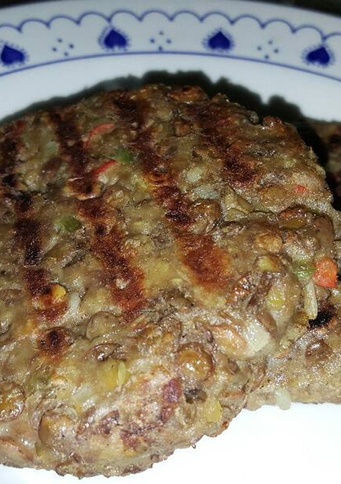 Una foto de Hamburguesas de lentejas