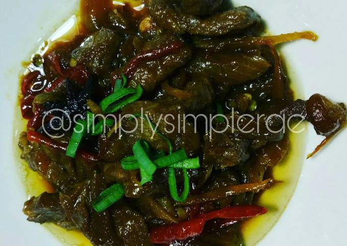 Daging Sapi Masak Kecap