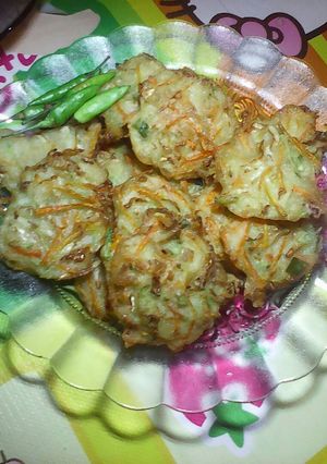 Foto resep bakwan/bala-bala sayur