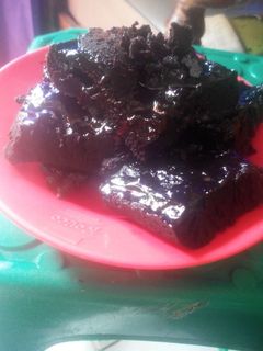 Foto resep Brownis oreo kukus sederhana