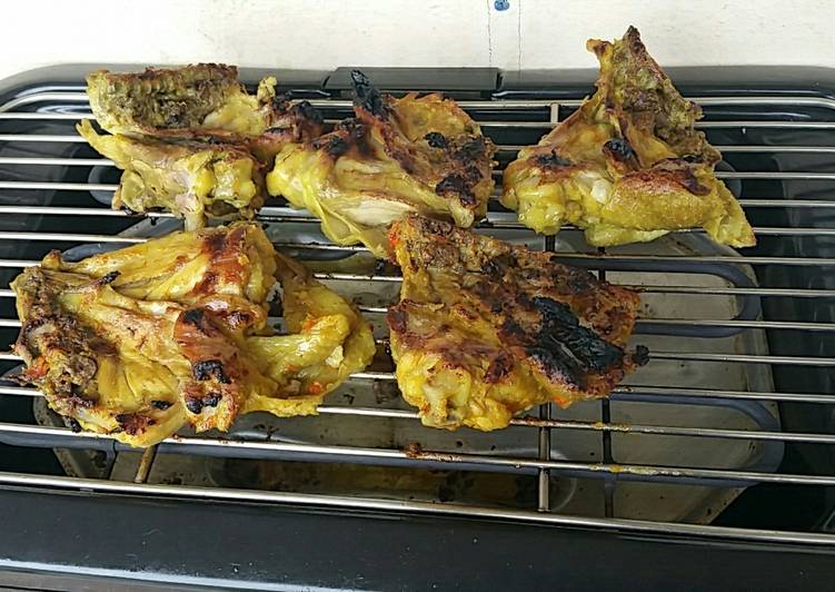Langkah Mudah untuk Menyiapkan Ayam Bakar Padang Enakk😙😙😙, Bisa Manjain Lidah