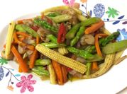 Gambar tumis asparagus bawang putih