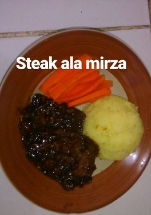 Foto resep Steak sapi ala mirza