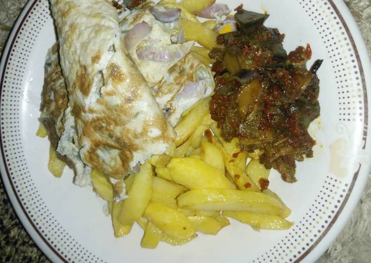 Step-by-Step Guide to Make Award-winning Chips, Egg and Assorted meat | Satisfying Recipe | So Yummy Food !