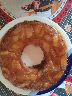 Una foto de Budín de manzana #revista