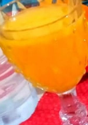 صورة لوصفة عصير الليمون البرتقال بالفانيليا