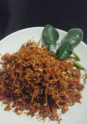 Foto resep Teri nasi asin berbumbu#BikinRamadhanBerkesan