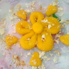 A picture of Orange glucose flower.
