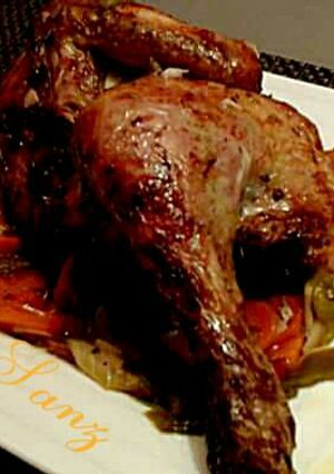 Foto principal de Pollo asado con verduras